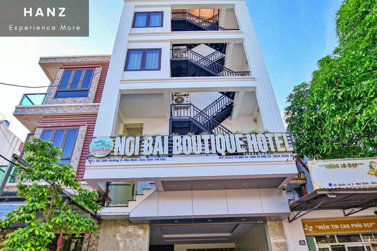 Hanz Noi Bai Airport Boutique Hotel Hanoi Exteriör bild